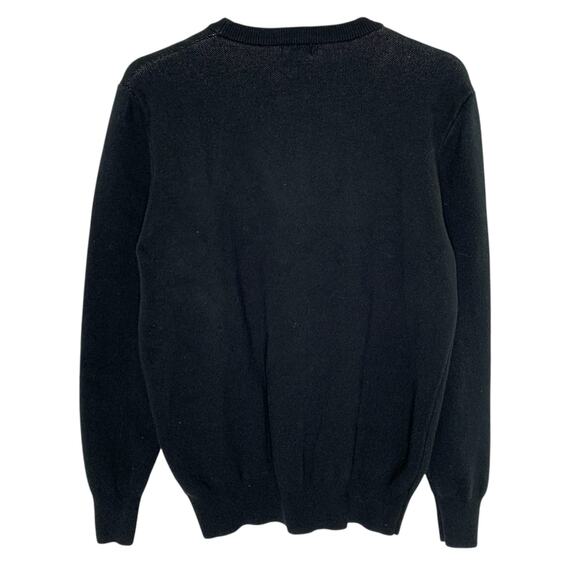 Pain Har'el L Mens Black Logo Sweater Crew Neck Long Sleeve Knit - Picture 2 of 7